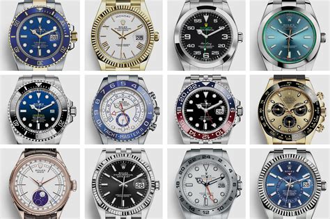 rolex lijst|Rolex watches names.